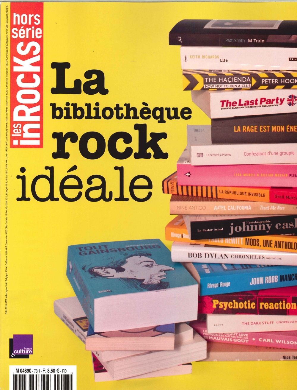 Les Inrocks Hs N°78 La Bibliotheque Rock Ideale Avril 2016