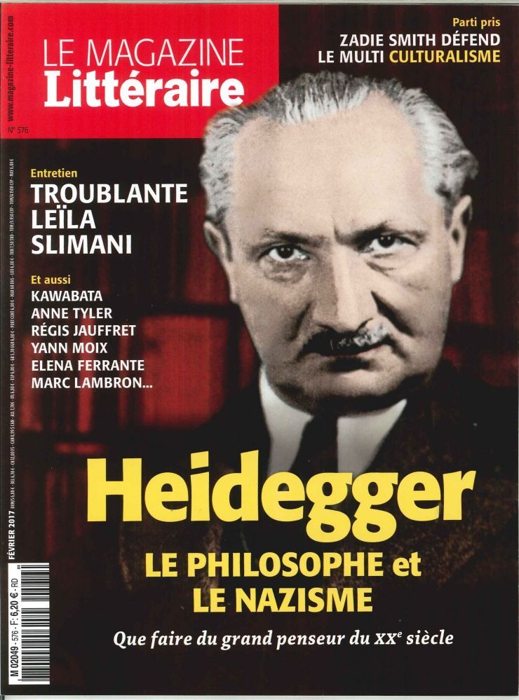 Le Magazine Litteraire N°576 Heidegger  Fevrier 2017