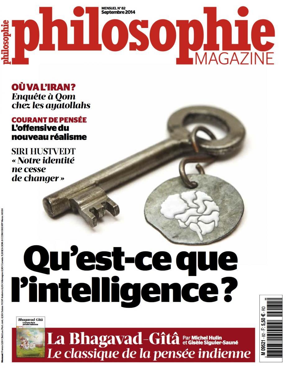 Philosophie Magazine N°82 Qu'Est-Ce Que L'Intelligence ? Phif82