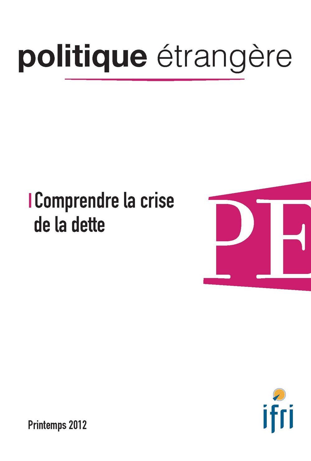 POLITIQUE ETR.2012 Comprendre - PE121