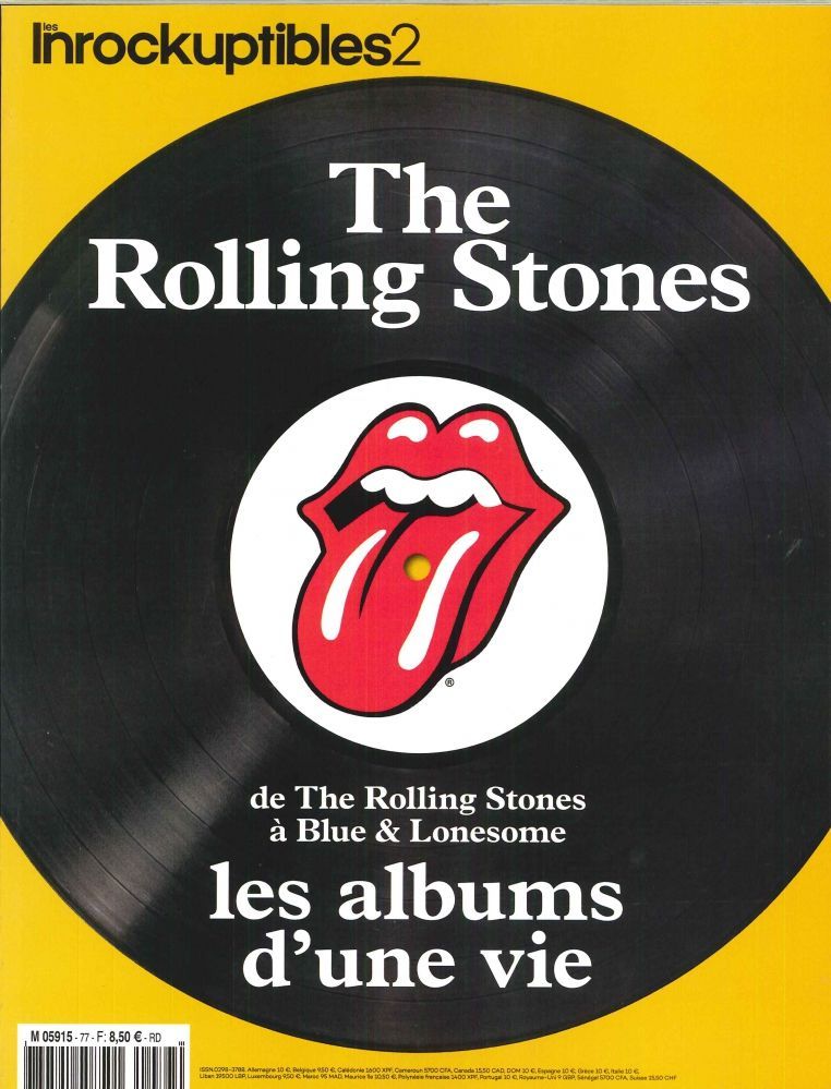 Les Inrocks2 N° 77  Les Rolling Stones Une Vie En Albums Septembre 2017
