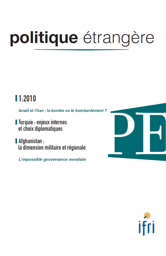 Politique Etr. (2010) Turquie - Pe101