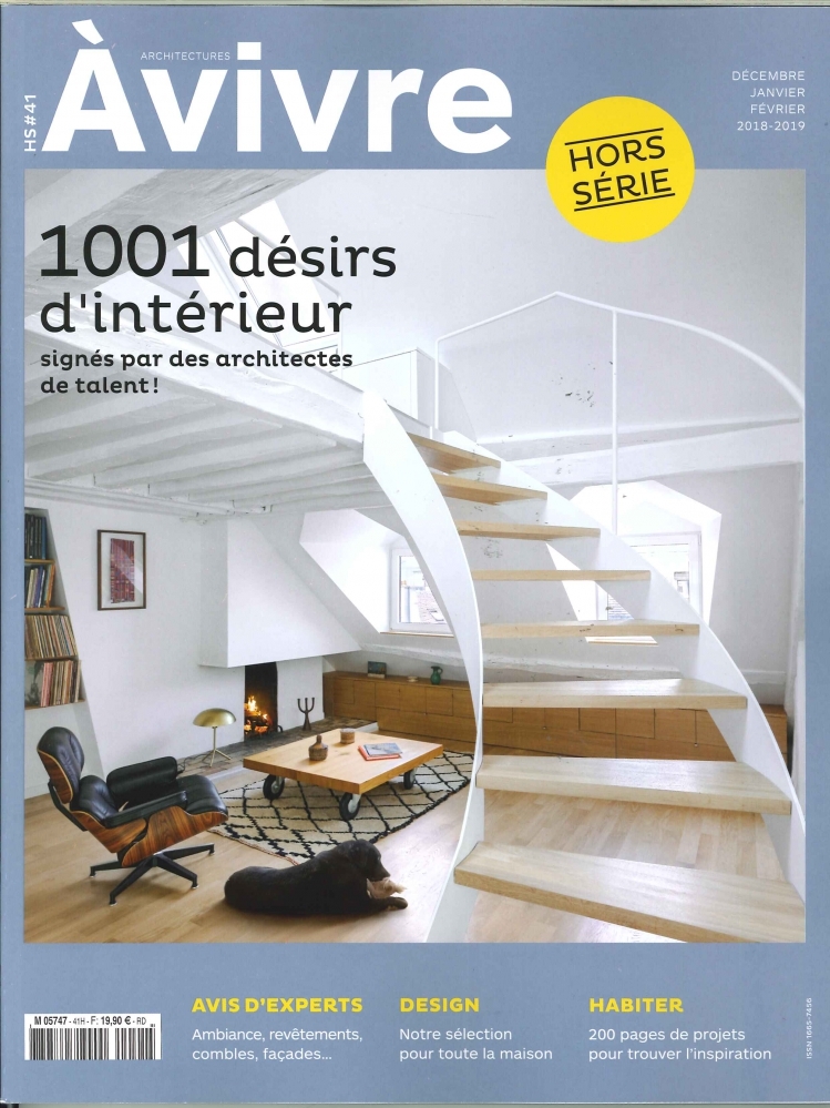 Architecture à Vivre HS N°41 1001 Désirs d'intérieur décembre 2018/janvier/février 2019