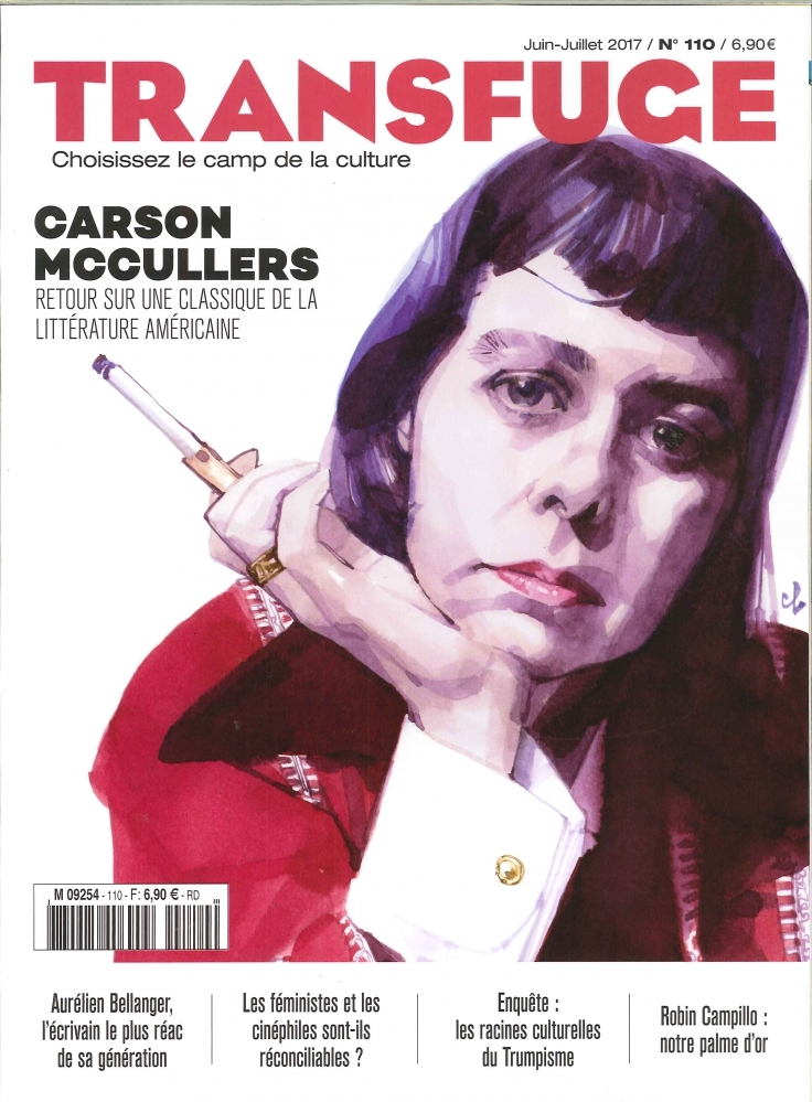 Transfuge N°110 Carson Mccullers Juin/Juillet 2017