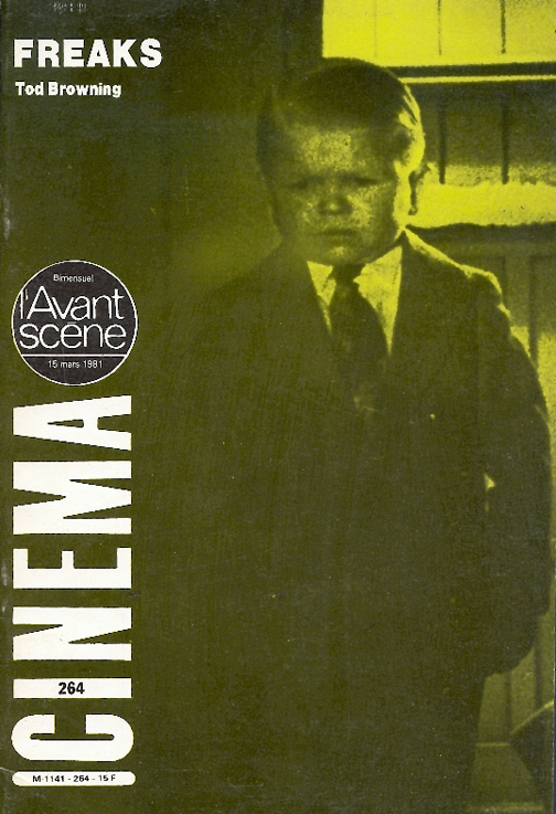 L'Avant Scène Cinéma n°264 : Freaks (La Monstrueuse Parade) - Mars 1981