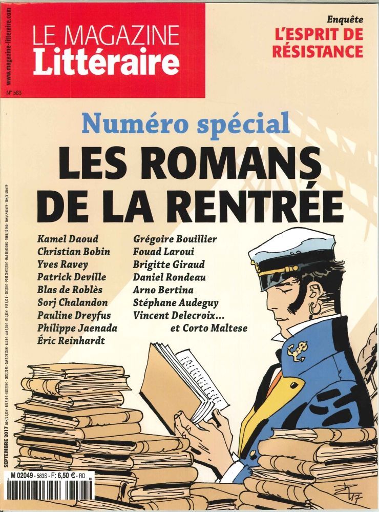 Le Magazine Litteraire N°583 Romans Rentree Septembre 2017