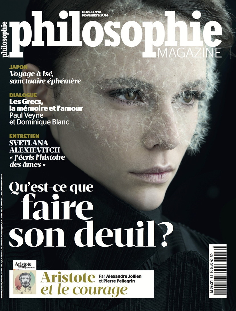 PHILOSOPHIE MAGAZINE N°84 Qu'est-ce que faire son deuil ? Nov.2014  PHIF84