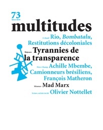 Multitudes N°73 - Transparence - janvier 2019