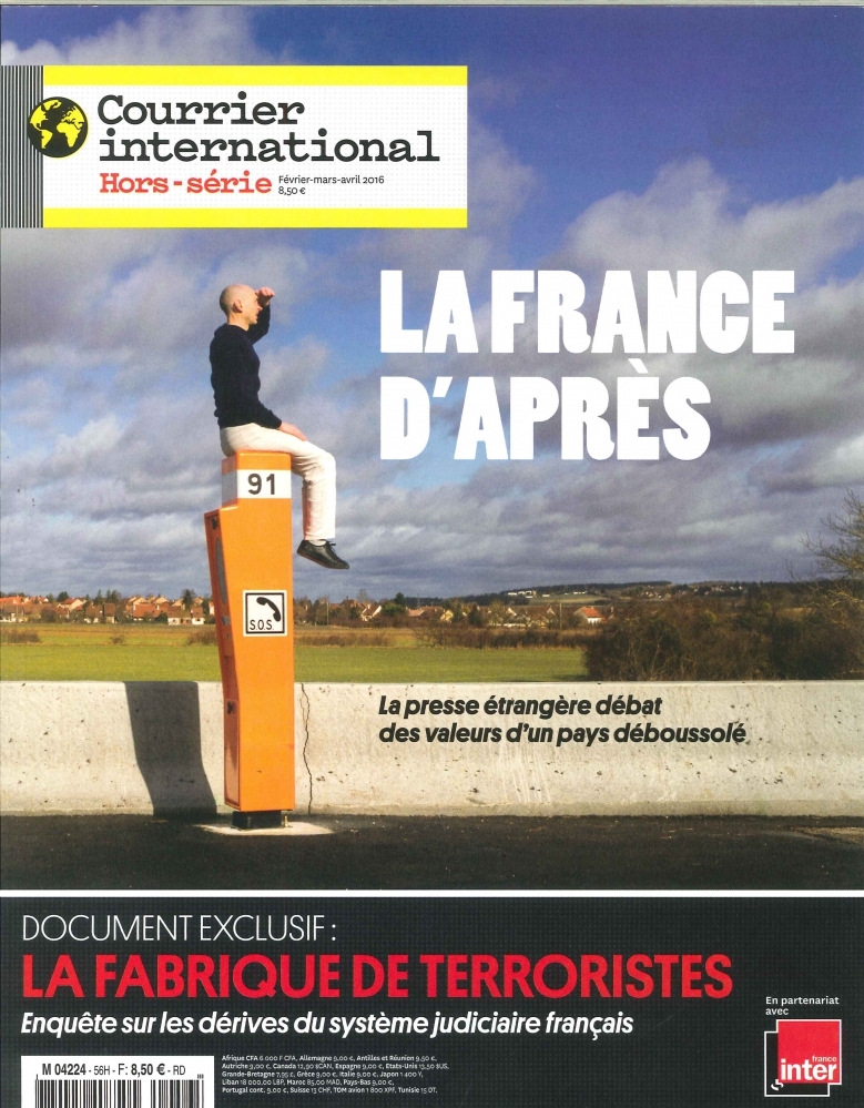 Courrier Intern. - La France D'Apres- N° 56 - Fevr./Mars 2016