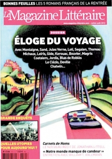 Magazine Litteraire N°521  Eloge Du Voyage Juillet 2012