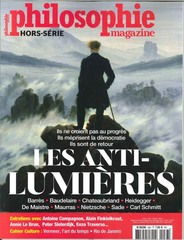 Philosophie Magazine Hs N°33 Les Anti-Lumieres Avril 2017