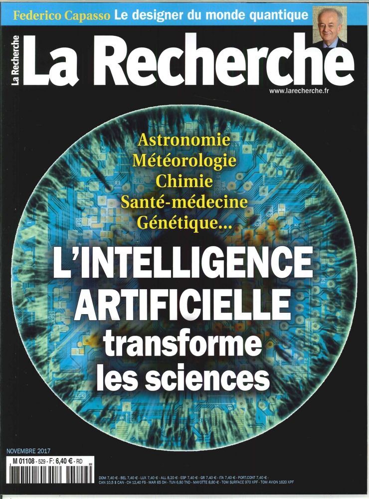 La Recherche N°529  L Intelligence Artificielle Novembre 2017