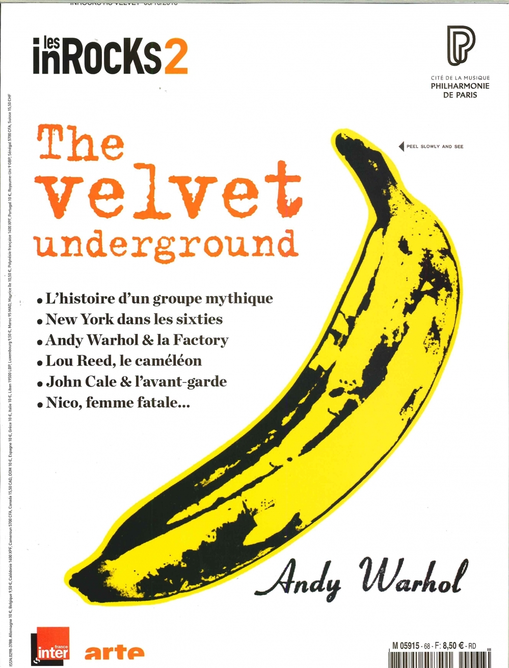 Les Inrocks2 Hs N°68 Le Velvet Underground Mars 2016