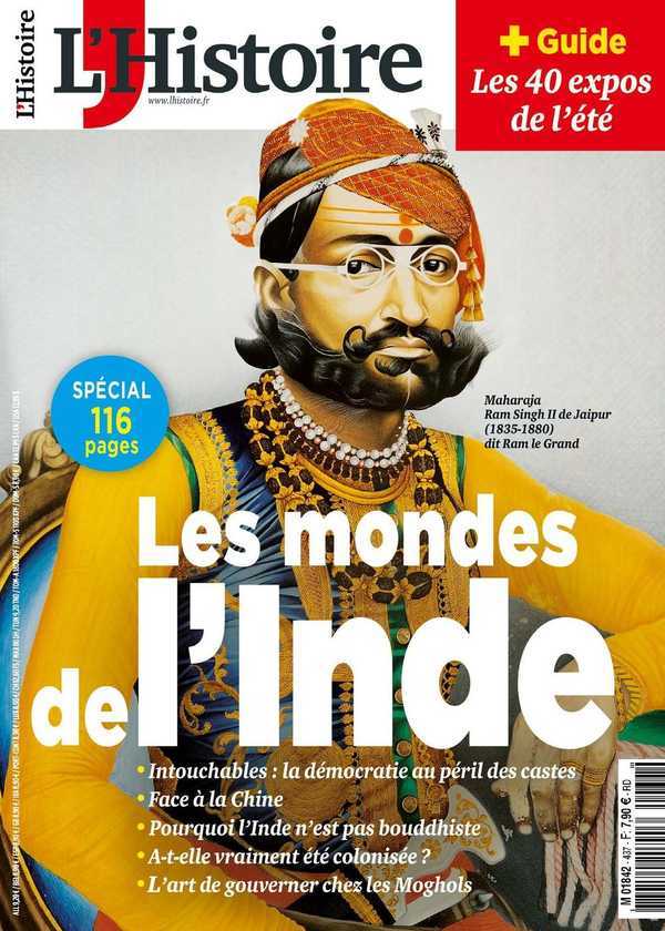 L'Histoire N°437/438 Les Mondes De L'Inde Juillet/Aout 2017