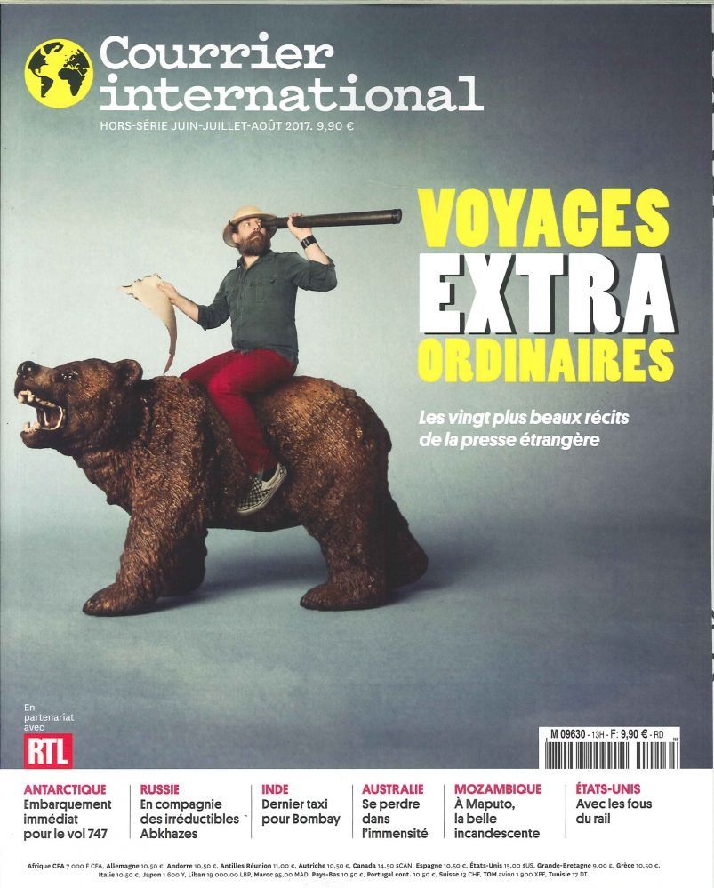 Courrier International Hs N°13 Voyages Extra Ordinaires  Juin 2017