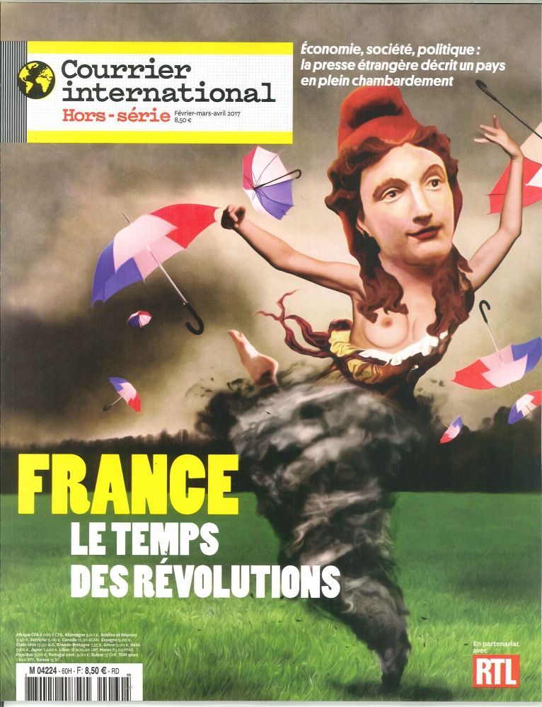 Courrier International N°60 France Le Temps Des Revolutions Fevrier 2017