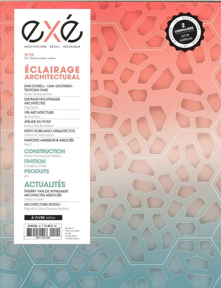 Exe N° 29 Août- Eclairage Architectural -Septembre 2017