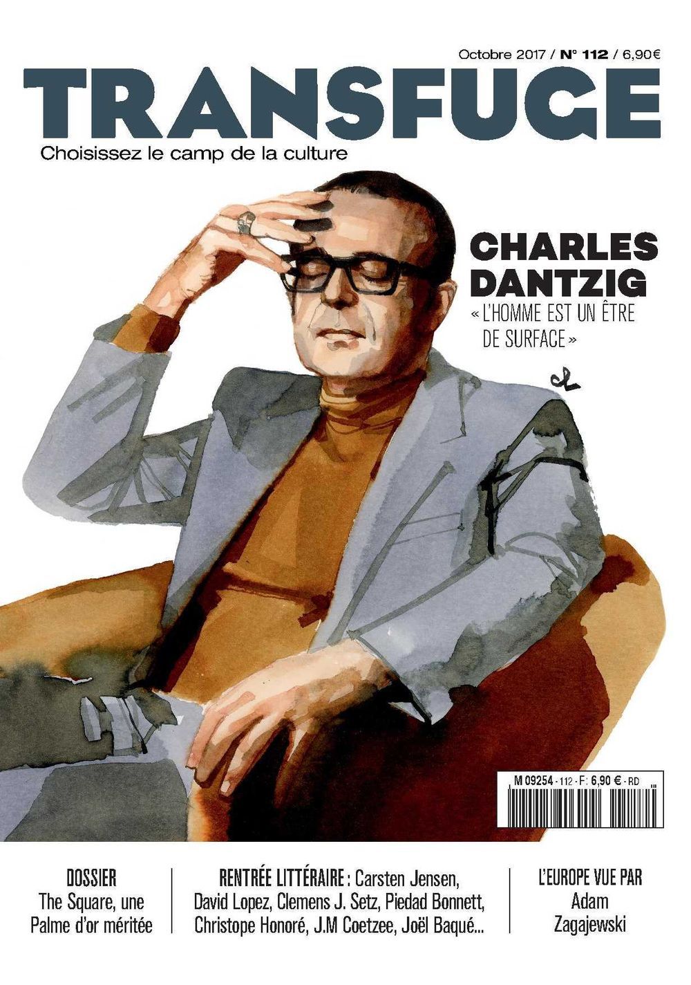 Transfuge N°112 Charles Dantzig Septembre 2017