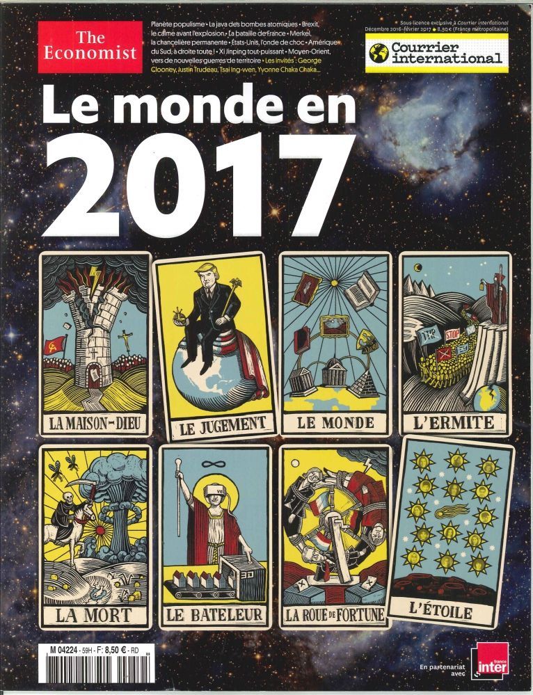 Courrier International N°59  Le Monde En 2017 Decembre 2016
