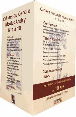 COFFRET 10 VOL CAHIERS DU CERCLE NICOLAS ANDRY