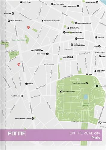 Paris: On the Road Architecture Guides /anglais