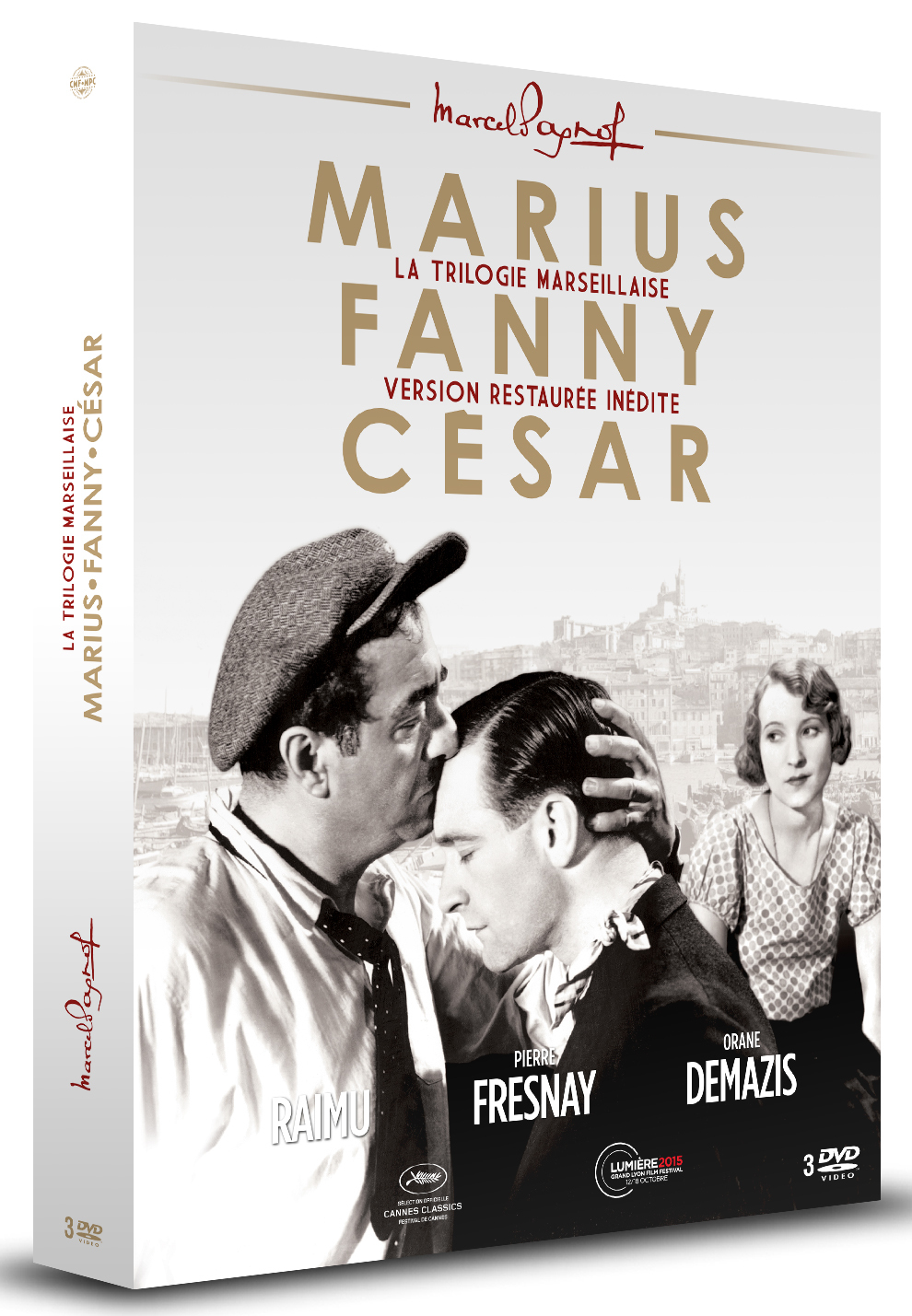 TRILOGIE (LA) MARIUS - FANNY - CESAR - RESTAURE - 3 DVD