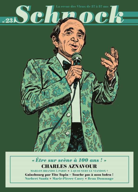Schnock n°23 - Charles Aznavour