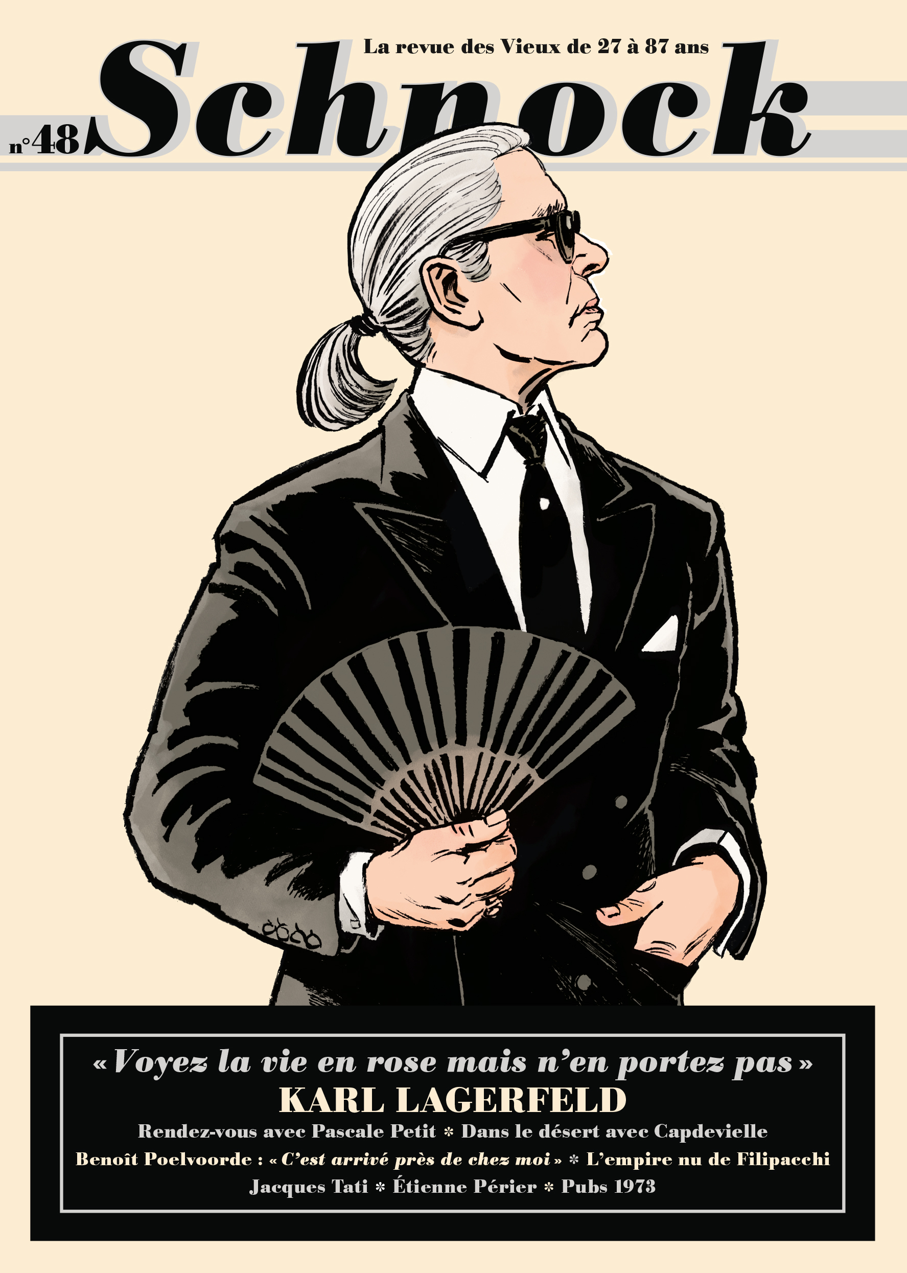 Schnock n°48 - Karl Lagerfeld