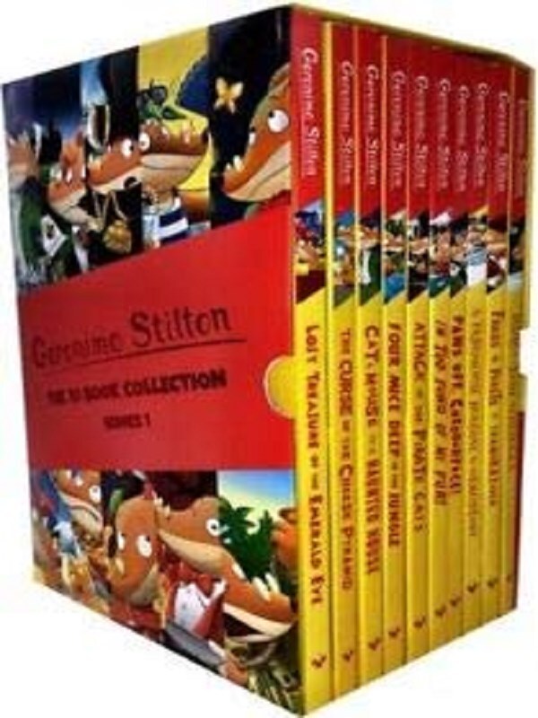 Geronimo Stilton Four Cheese Box Set (Books 1-4)