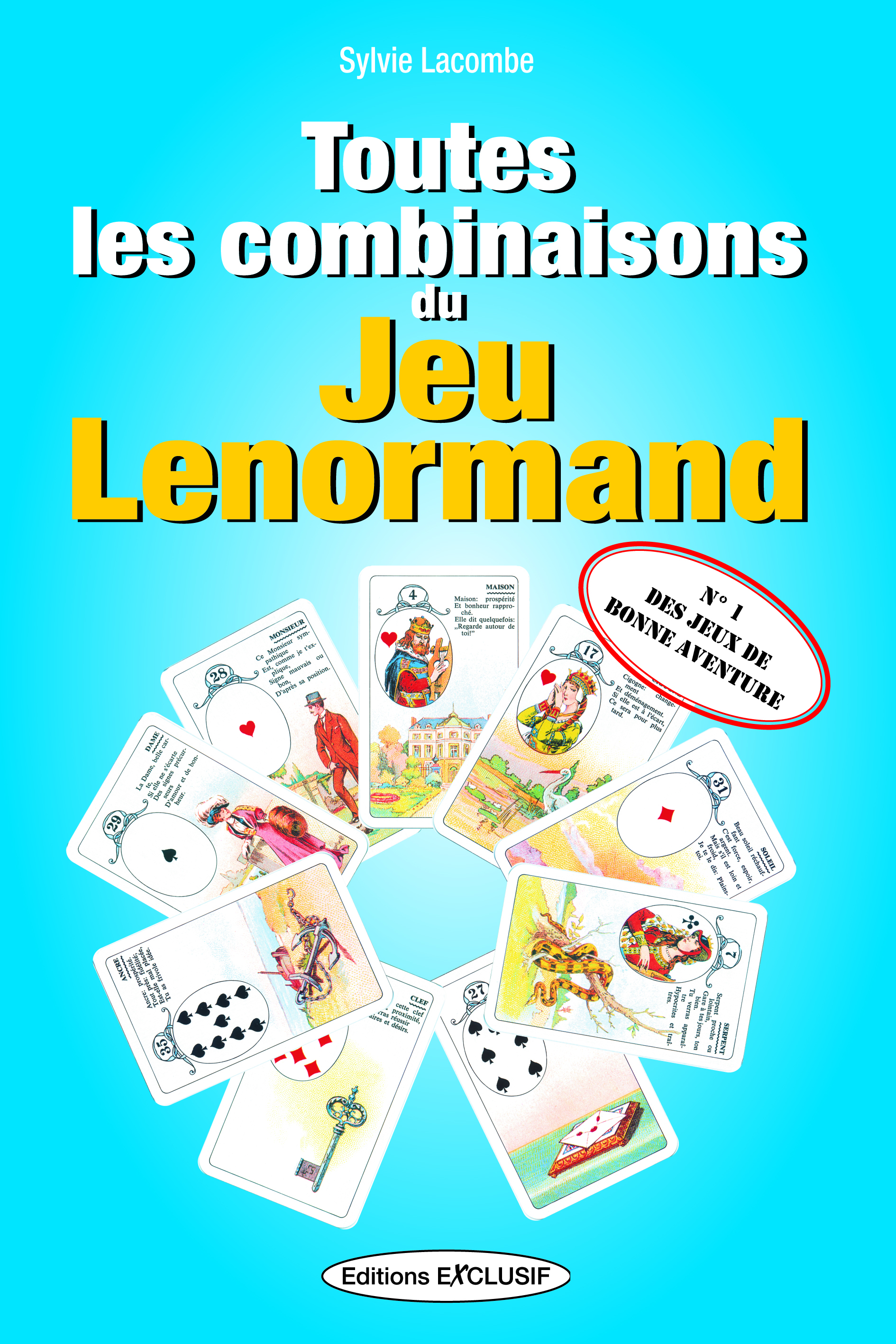 Toutes les combinaison du jeu Lenormand - N°1 des jeux de bonne aventure