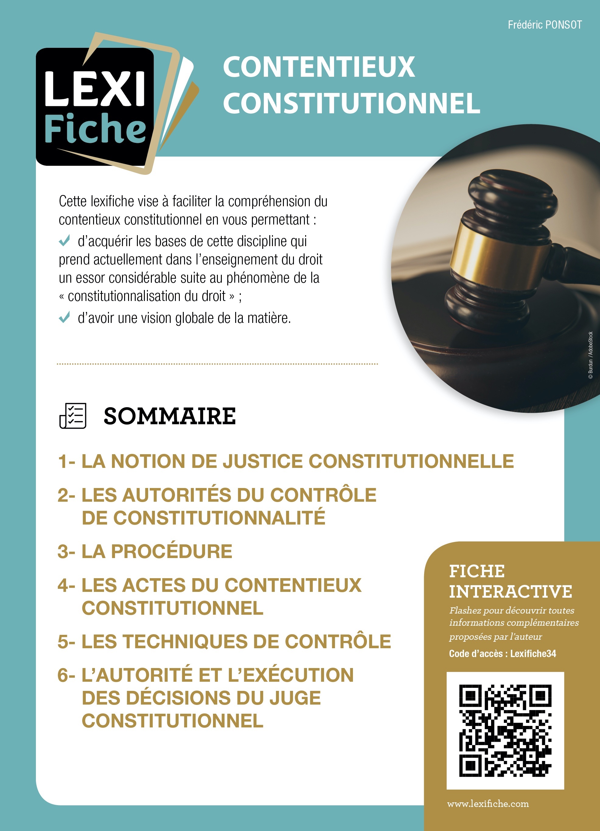 Contentieux constitutionnel 