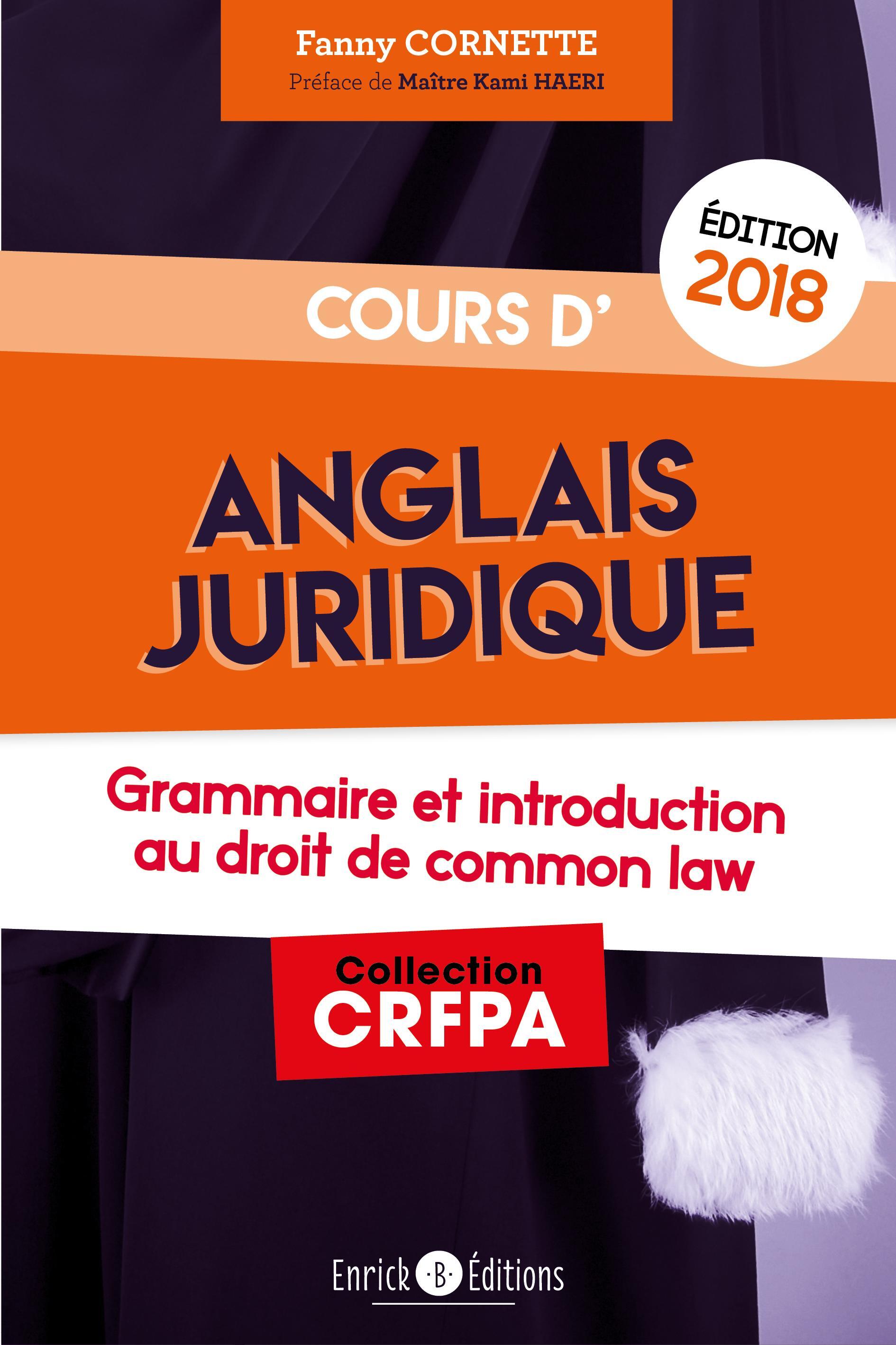 Cours d'anglais juridique 2020