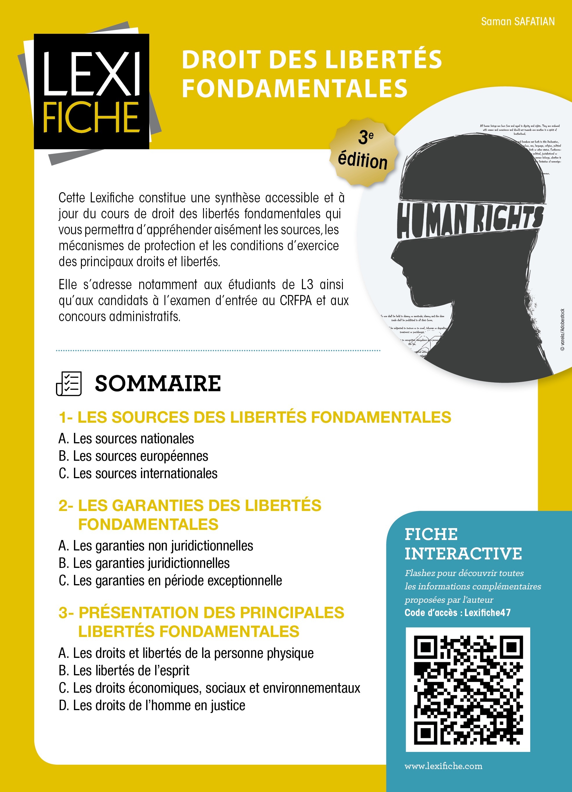 Droit des libertés fondamentales 