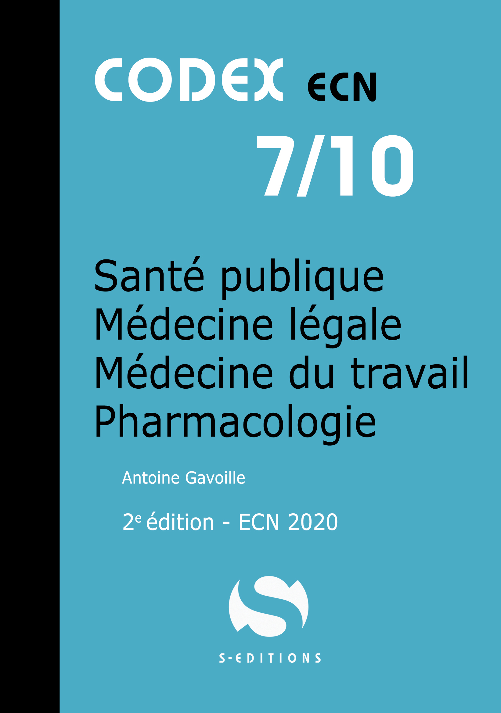 Santé publique médecine légale médecine du travail pharmacologie
