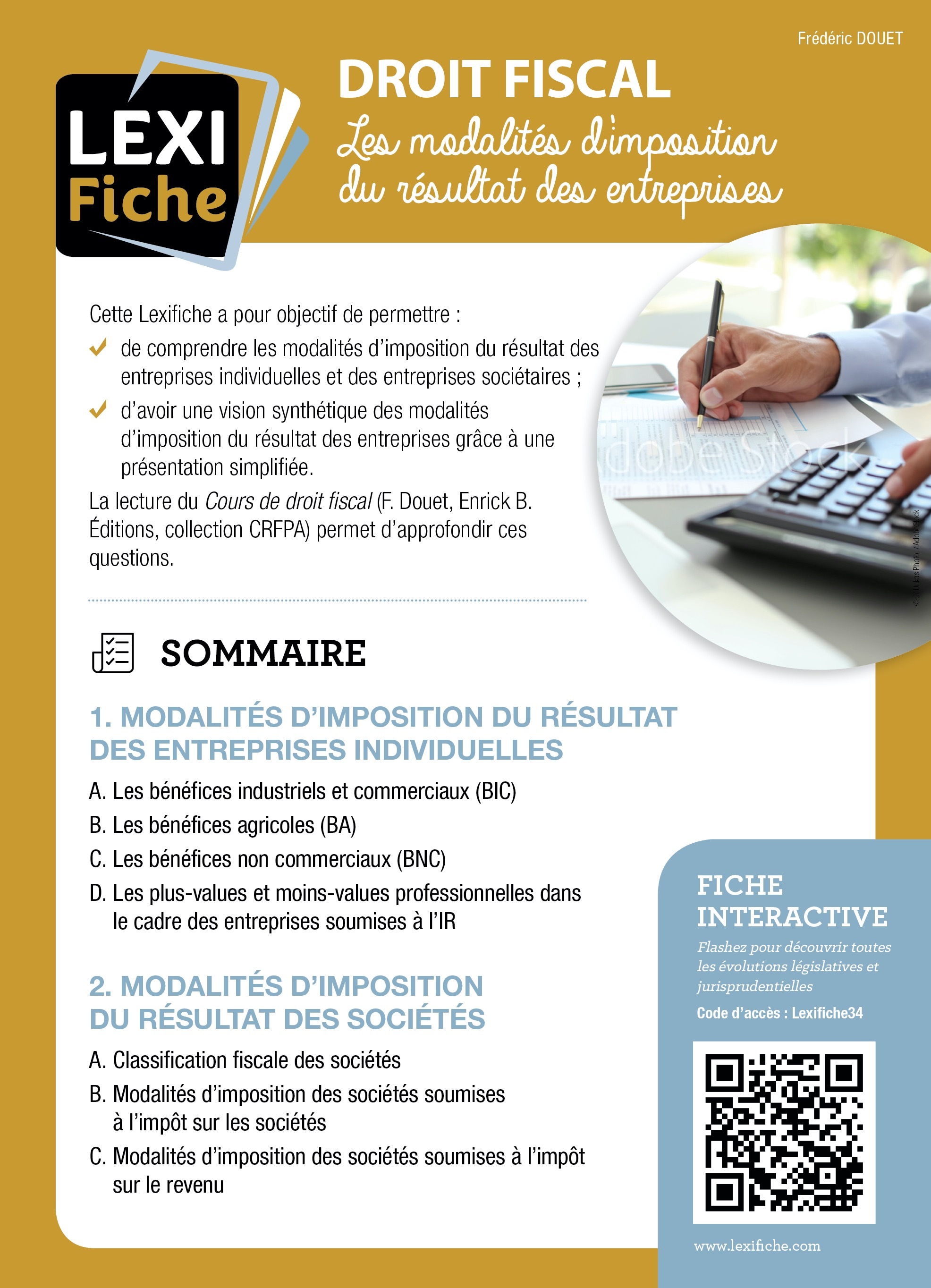 Droit fiscal 