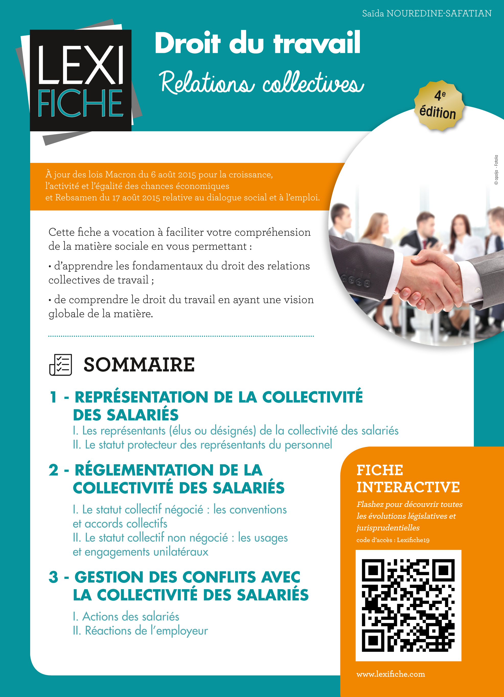 Droit du travail - Relations collectives