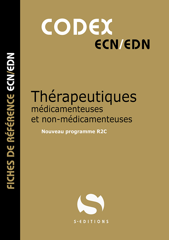 Codex thérapeutiques médicamenteuses et non-médicamenteuses
