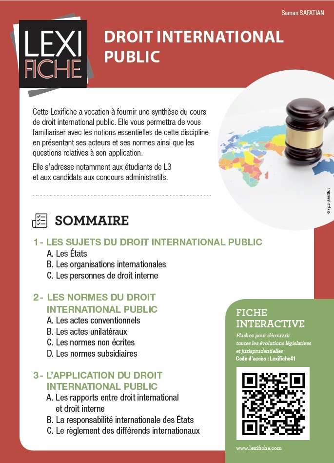 Droit international public