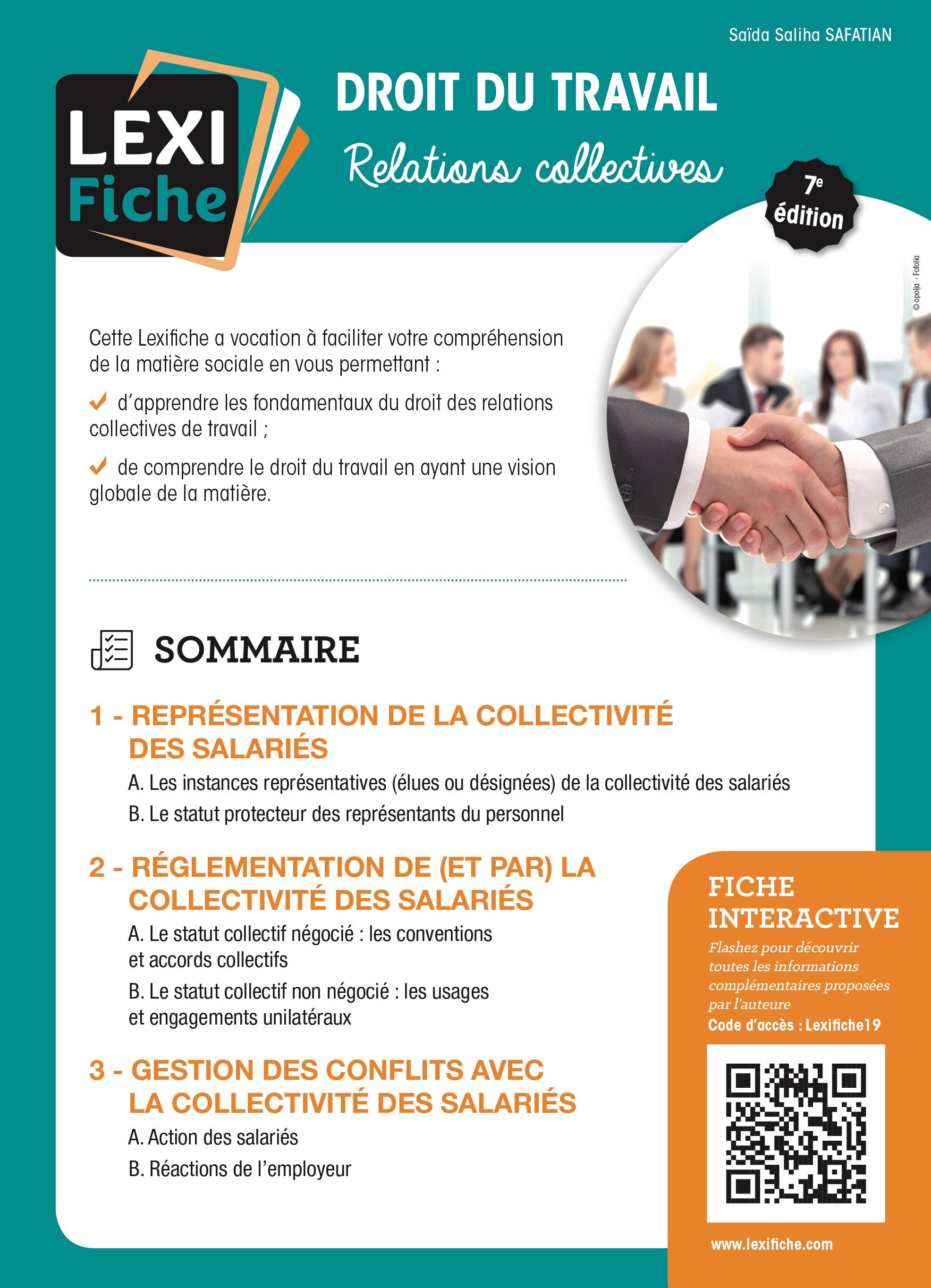 Droit du travail. Relations collectives 