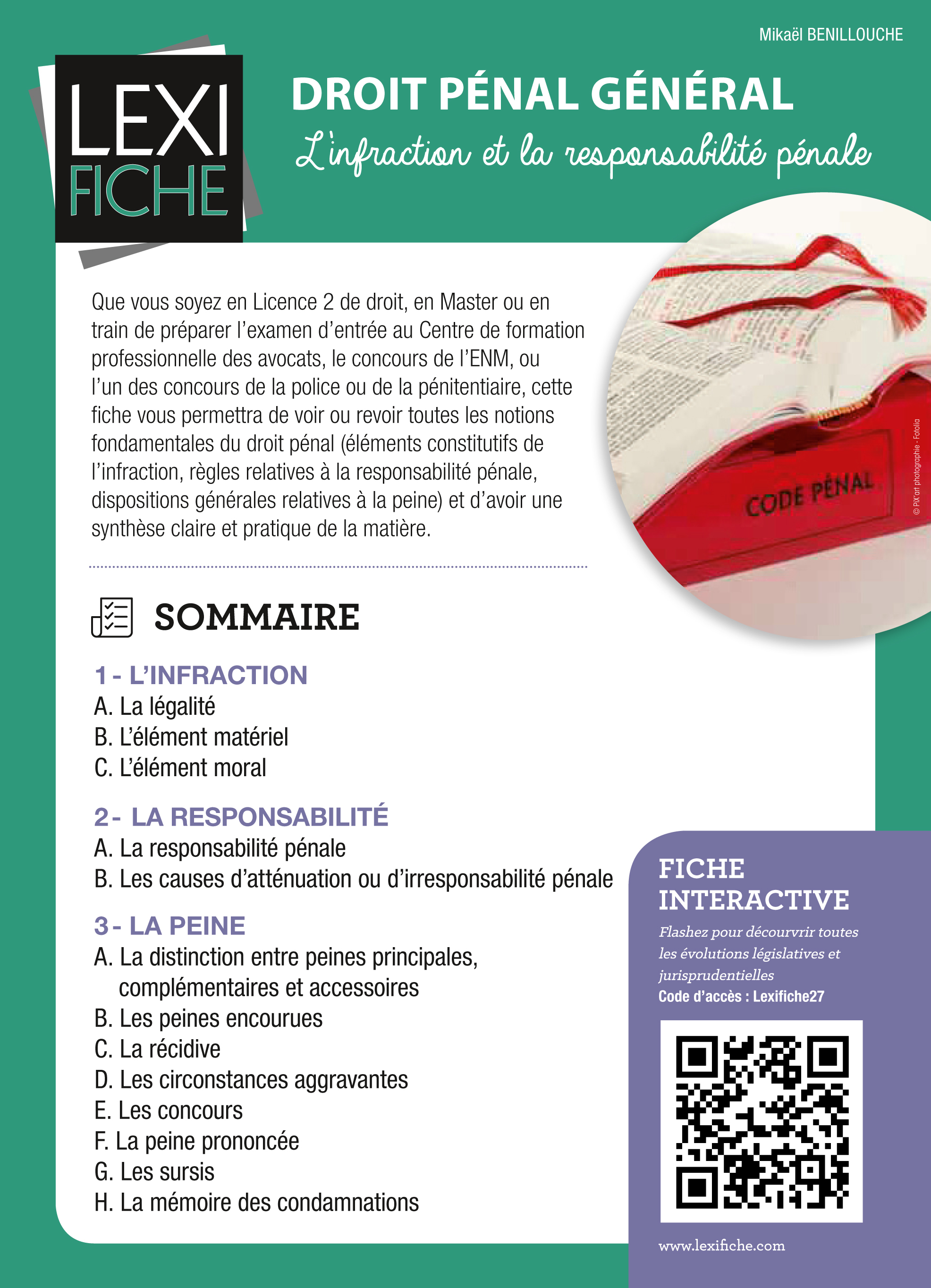 Droit pénal général