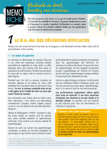 Pack gratuit de 20 ex étudiants en droit Booster vos révisions