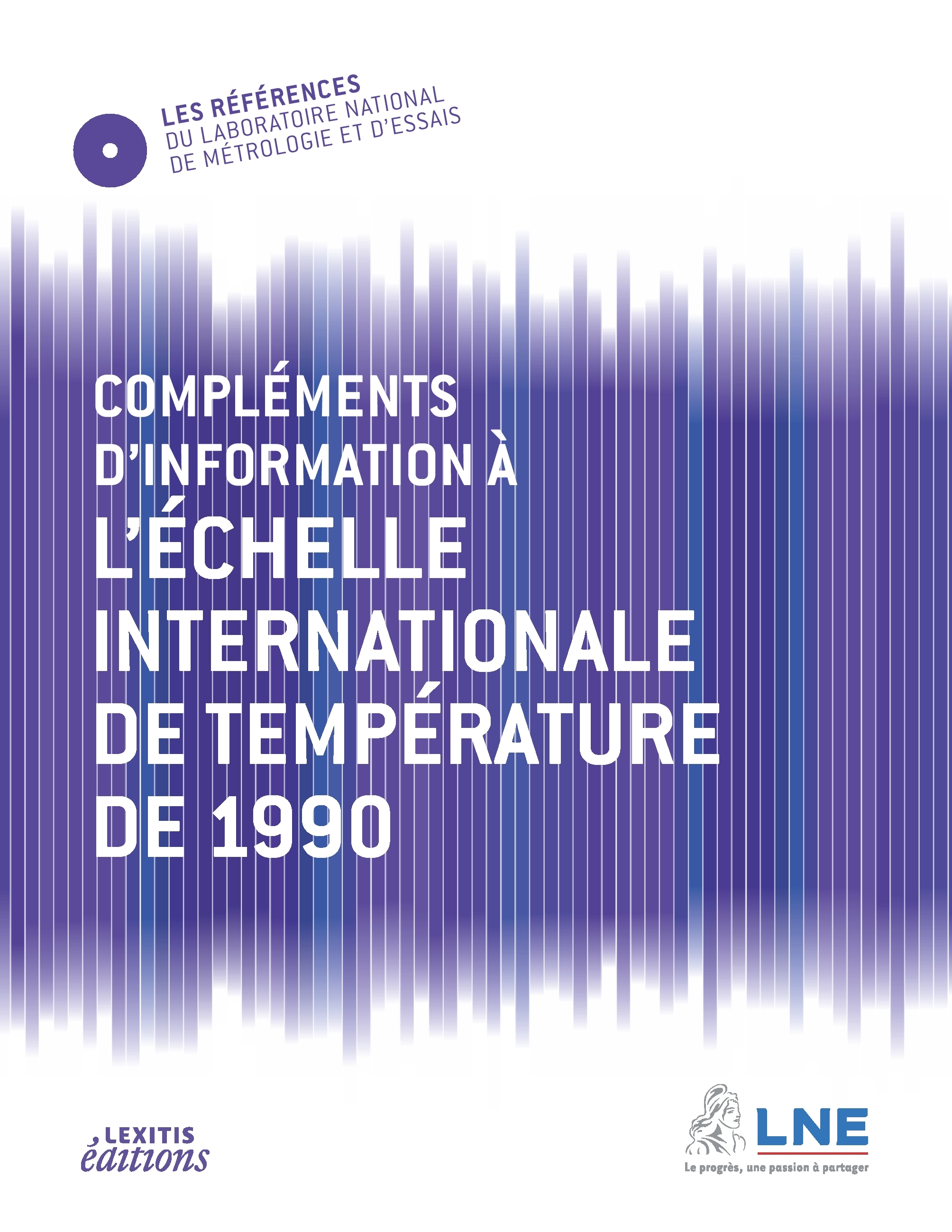 Compléments d'information à l'échelle internationale de température de 1990
