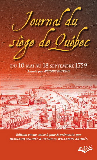 JOURNAL DU SIEGE DE QUEBEC DU 10 MAI AU 18 SEPTEMBRE 1759 (POCHE)