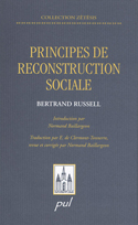 PRINCIPES DE RECONSTRUCTION SOCIALE