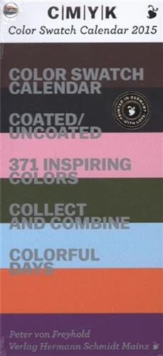 Colour Swatch Calendar /anglais