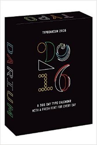 Typodarium 2016 /anglais