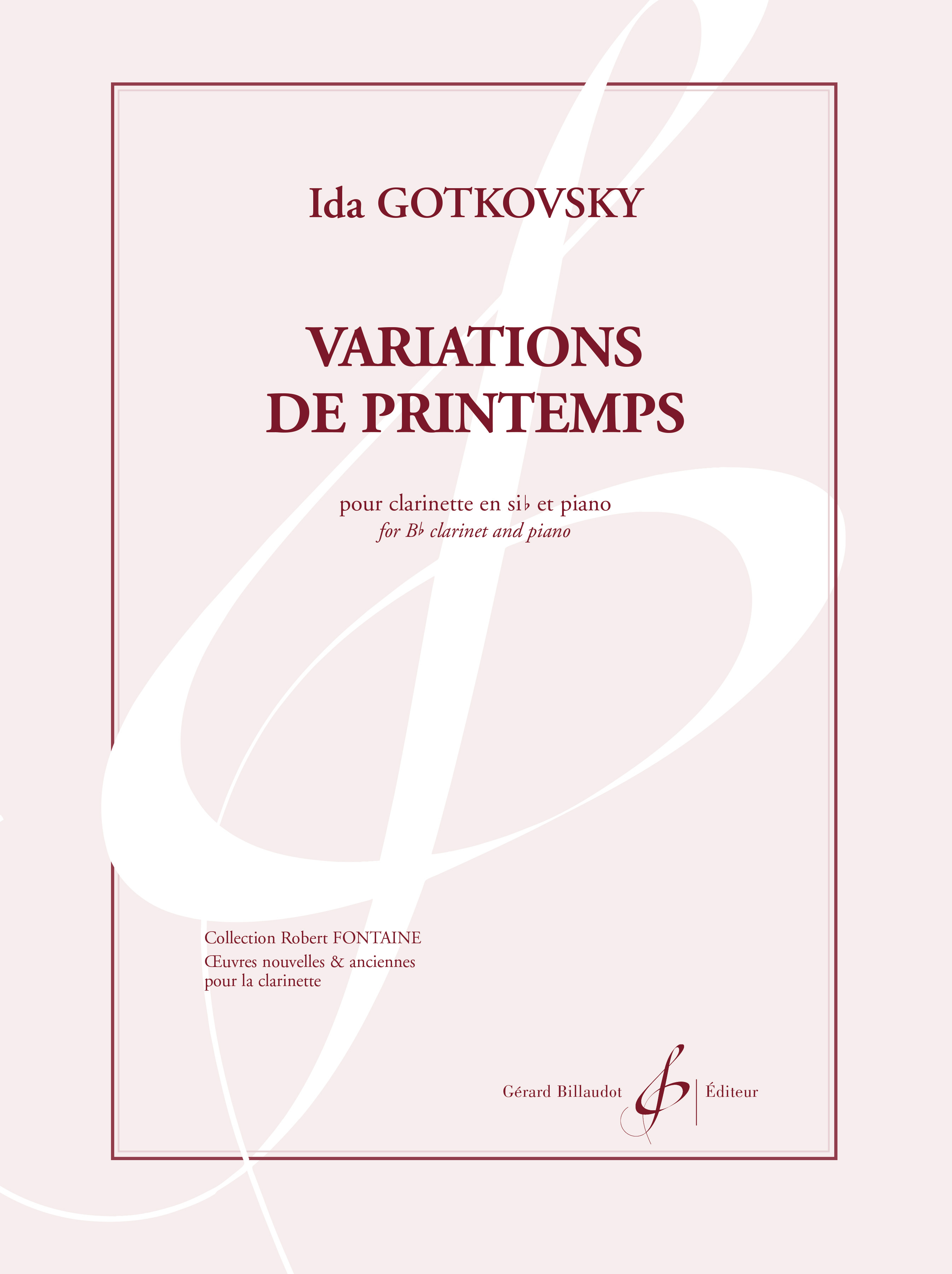 VARIATIONS DE PRINTEMPS