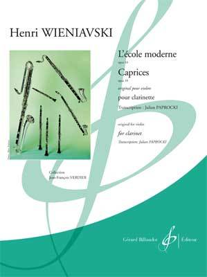 L'ECOLE MODERNE OPUS 10 - CAPRICES OPUS 18