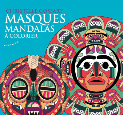 Masques mandala à colorier