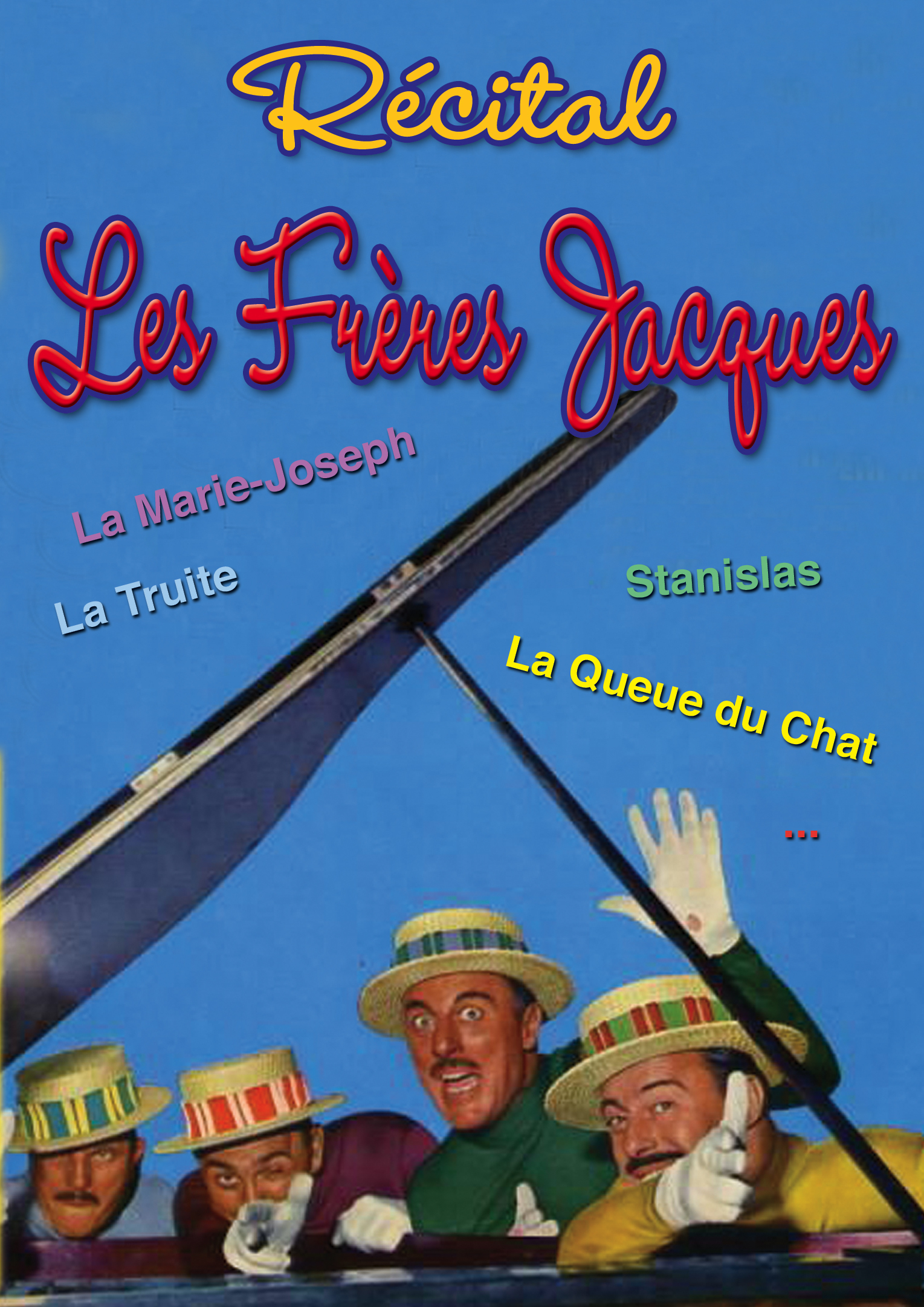 RECITAL LES FRERES JACQUES - DVD
